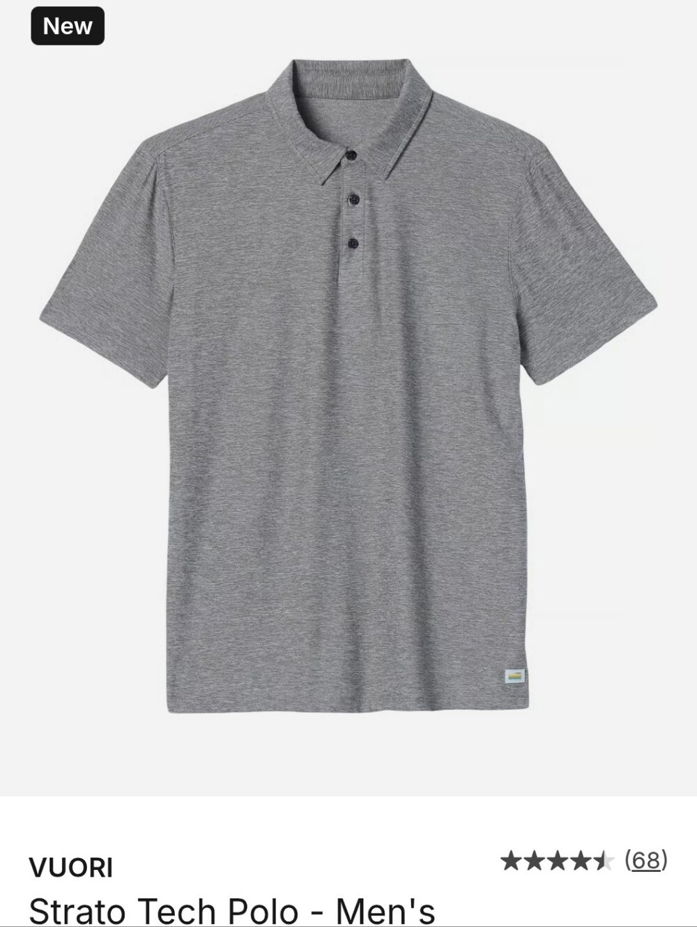 Vuori Strato Tech Polo